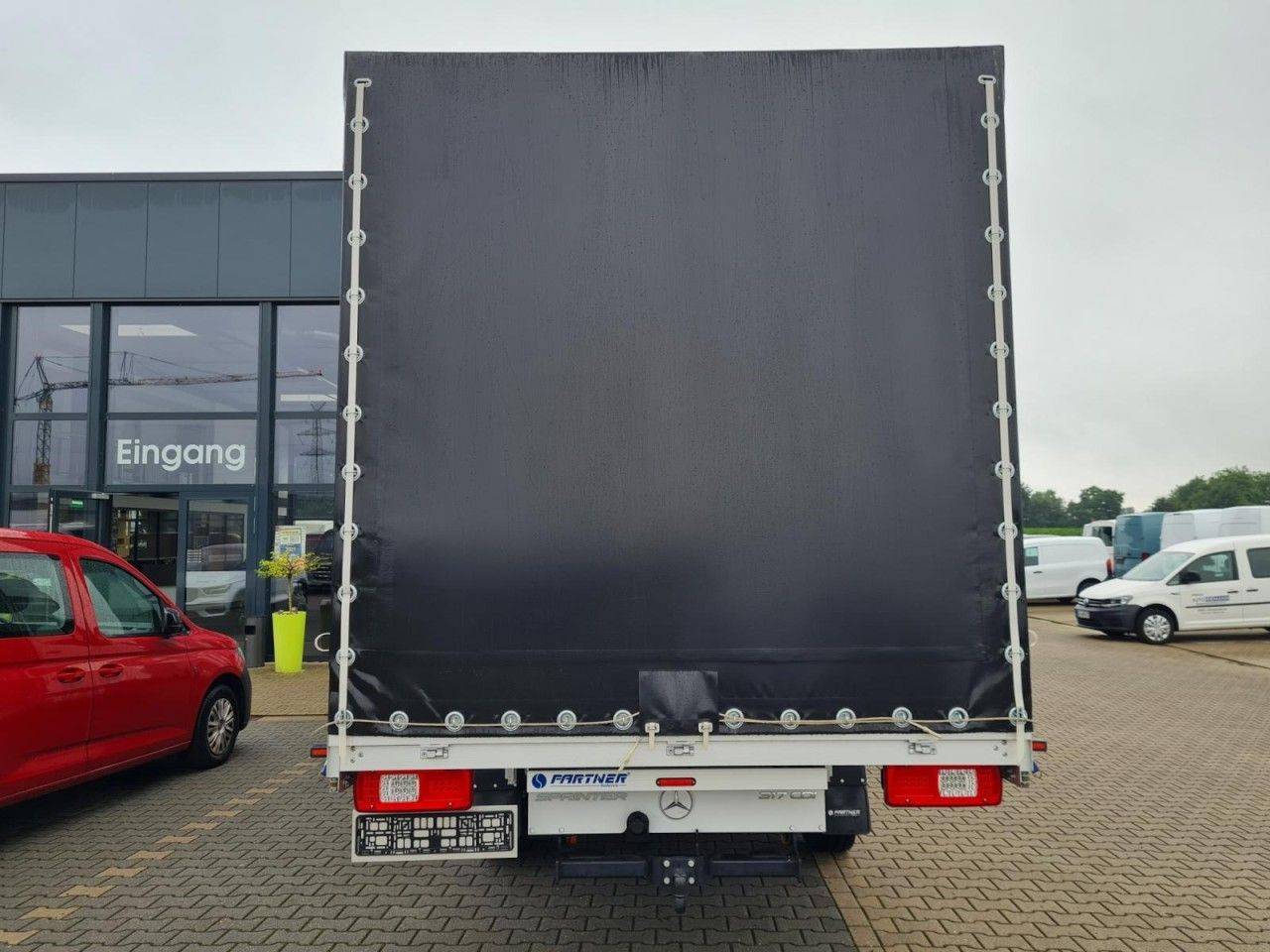 Mercedes-Benz Sprinter 317 AG Pritsche Schiebe Plane Schlafkab - Dostavno vozilo sa ceradom: slika 5 Mercedes-Benz Sprinter 317 AG Pritsche Schiebe Plane Schlafkab - Dostavno vozilo sa ceradom: slika 5