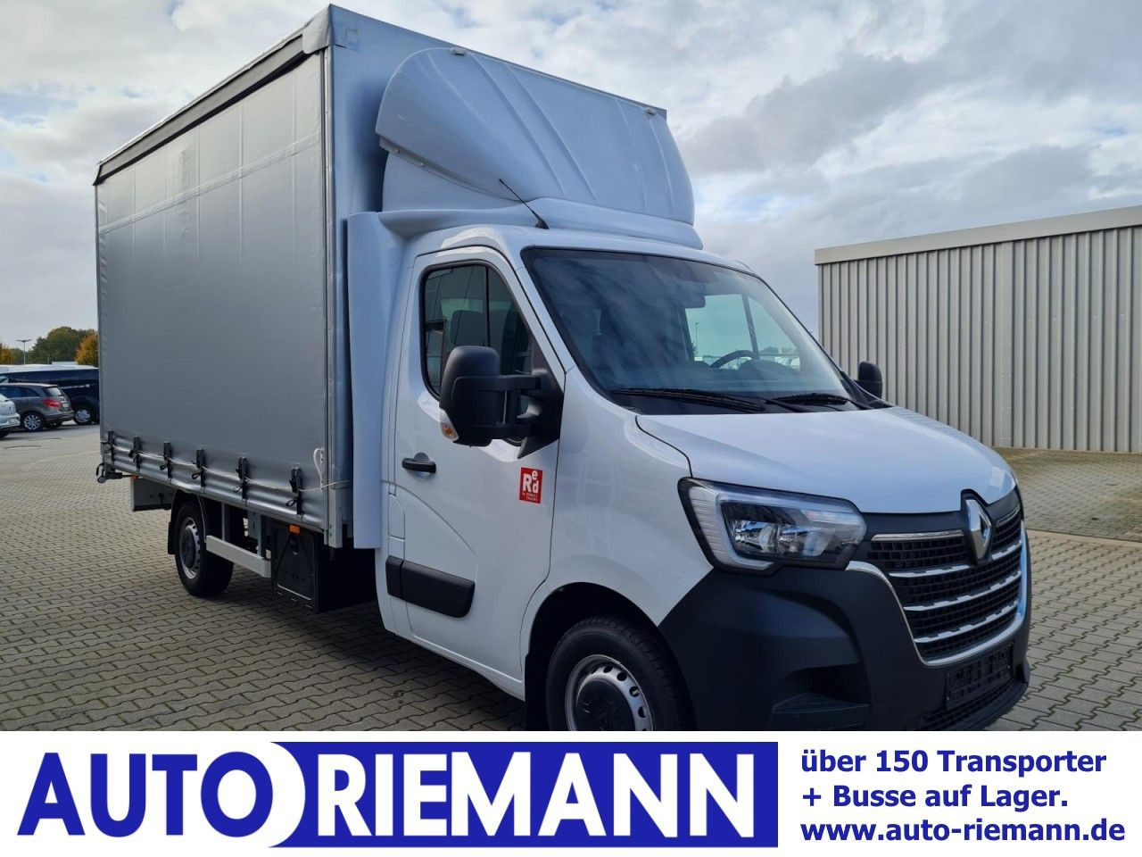 Renault Master 3,5t Pritsche Schiebe Plane ERGO TEMPOMAT - Dostavno vozilo sa ceradom: slika 1 Renault Master 3,5t Pritsche Schiebe Plane ERGO TEMPOMAT - Dostavno vozilo sa ceradom: slika 1
