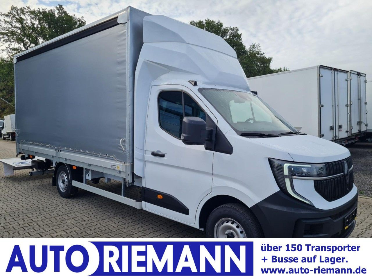 Renault Master Pritsche Schiebe Plane LBW Luftfederung - Dostavno vozilo sa ceradom: slika 1 Renault Master Pritsche Schiebe Plane LBW Luftfederung - Dostavno vozilo sa ceradom: slika 1
