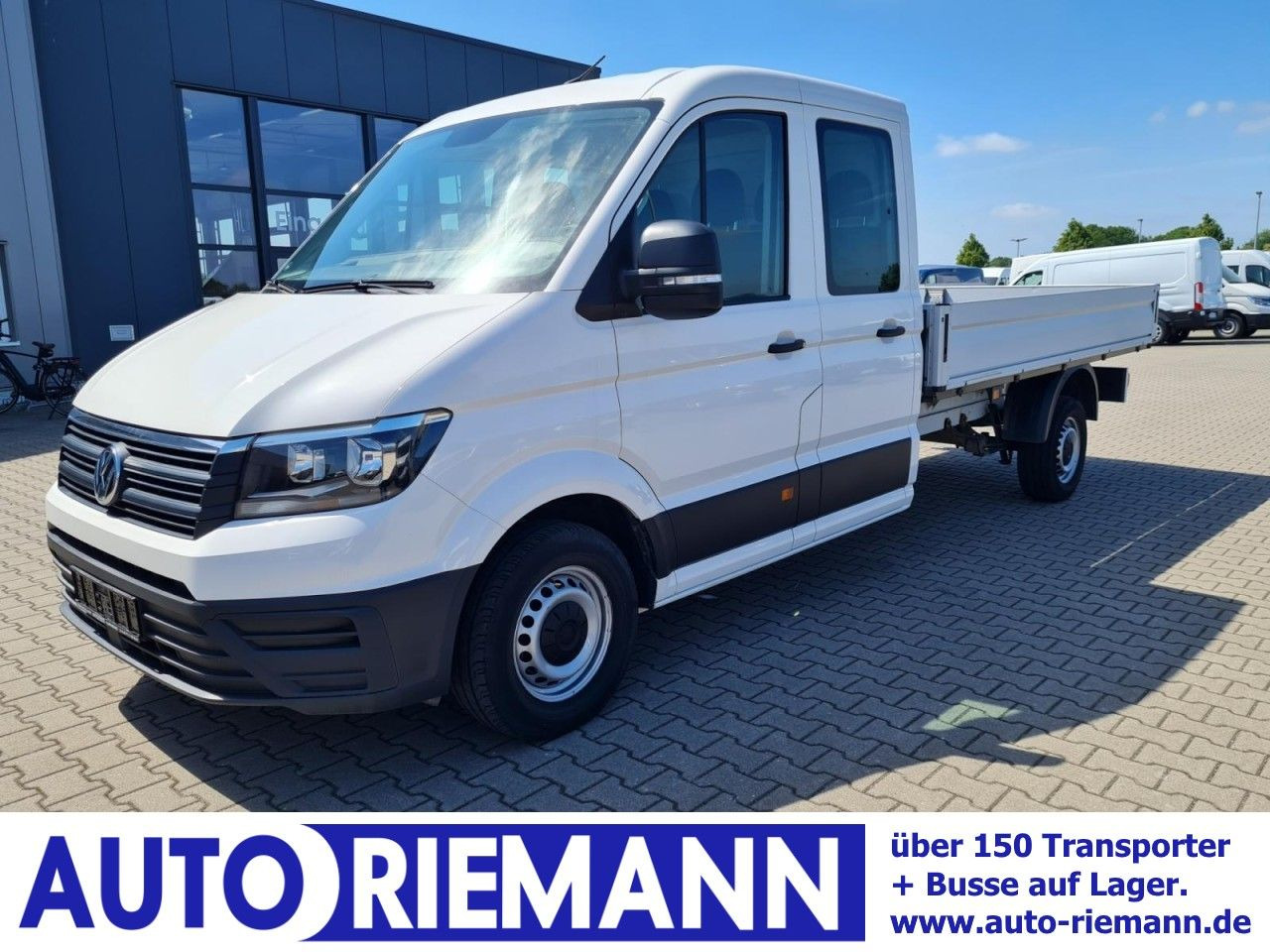 Volkswagen Crafter 35 Doka TDI Lang AHK KLIMA - Dostavno vozilo sa otvorenom sandukom, Dostavno vozilo sa duplom kabinom: slika 1 Volkswagen Crafter 35 Doka TDI Lang AHK KLIMA - Dostavno vozilo sa otvorenom sandukom, Dostavno vozilo sa duplom kabinom: slika 1