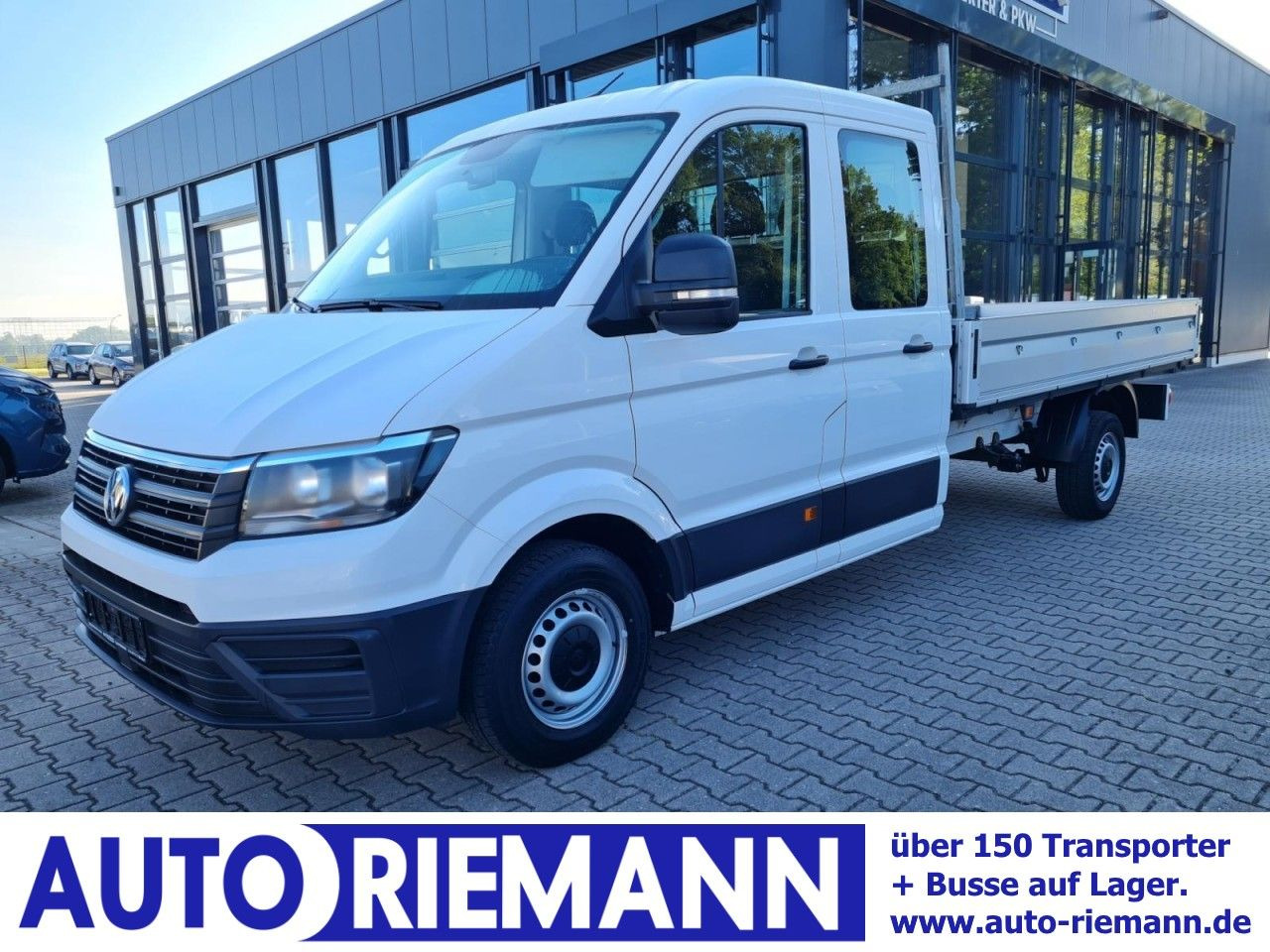 Volkswagen Crafter 35 Doka TDI lang AHK Klima - Dostavno vozilo sa otvorenom sandukom, Dostavno vozilo sa duplom kabinom: slika 1 Volkswagen Crafter 35 Doka TDI lang AHK Klima - Dostavno vozilo sa otvorenom sandukom, Dostavno vozilo sa duplom kabinom: slika 1