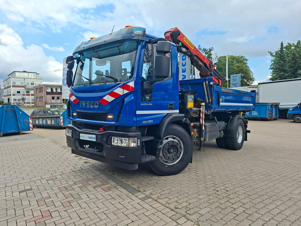 Iveco ML180E32K Meiler 3-Seitenkipper Kran 2x AHK - Kamion sa dizalicom: slika 1 Iveco ML180E32K Meiler 3-Seitenkipper Kran 2x AHK - Kamion sa dizalicom: slika 1