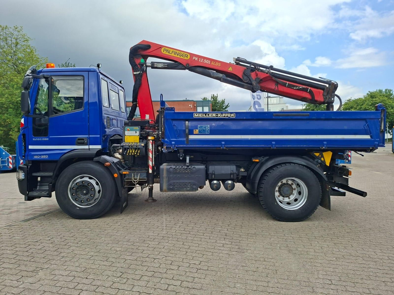 Iveco ML180E32K Meiler 3-Seitenkipper Kran 2x AHK - Istovarivač, Kamion sa dizalicom: slika 3 Iveco ML180E32K Meiler 3-Seitenkipper Kran 2x AHK - Istovarivač, Kamion sa dizalicom: slika 3