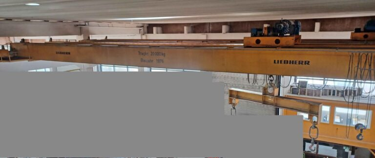 Liebherr – Overhead crane / Hallenlaufkran - Portalni kran: slika 1 Liebherr – Overhead crane / Hallenlaufkran - Portalni kran: slika 1