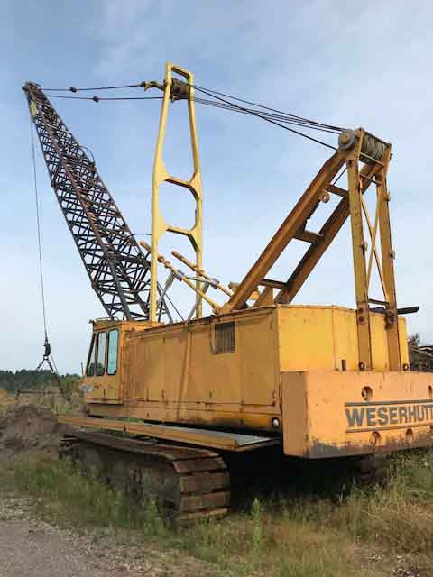 Weserhütte SW190 – Dragline excavator / Seilbagger - Bager dreglajn: slika 1 Weserhütte SW190 – Dragline excavator / Seilbagger - Bager dreglajn: slika 1