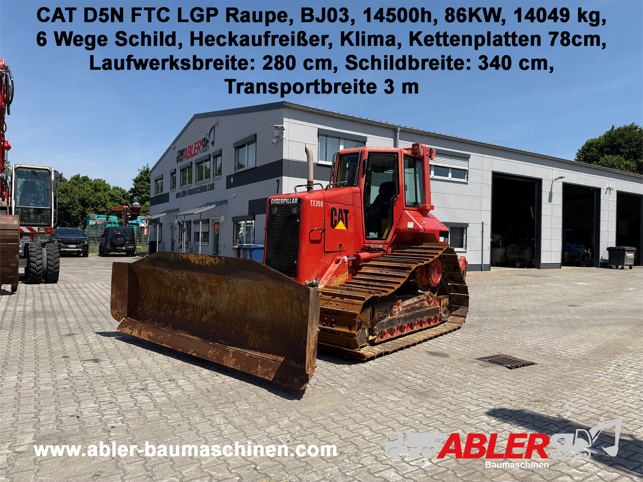 CATERPILLAR D5N FTC LGP Raupe mit 6-Wege + Heckaufreißer - Buldožer: slika 1 CATERPILLAR D5N FTC LGP Raupe mit 6-Wege + Heckaufreißer - Buldožer: slika 1
