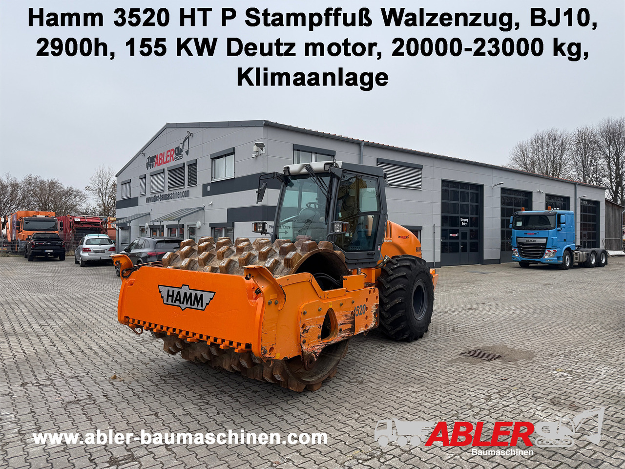 HAMM 3520 HT P Stampffuß Walzenzug Klima - Kompaktor: slika 1 HAMM 3520 HT P Stampffuß Walzenzug Klima - Kompaktor: slika 1