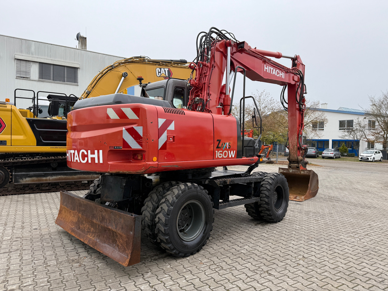 Hitachi ZX 160 W Mobilbagger Klima Zentralschmierung OQ 60-5 - Bager točkaš: slika 4 Hitachi ZX 160 W Mobilbagger Klima Zentralschmierung OQ 60-5 - Bager točkaš: slika 4