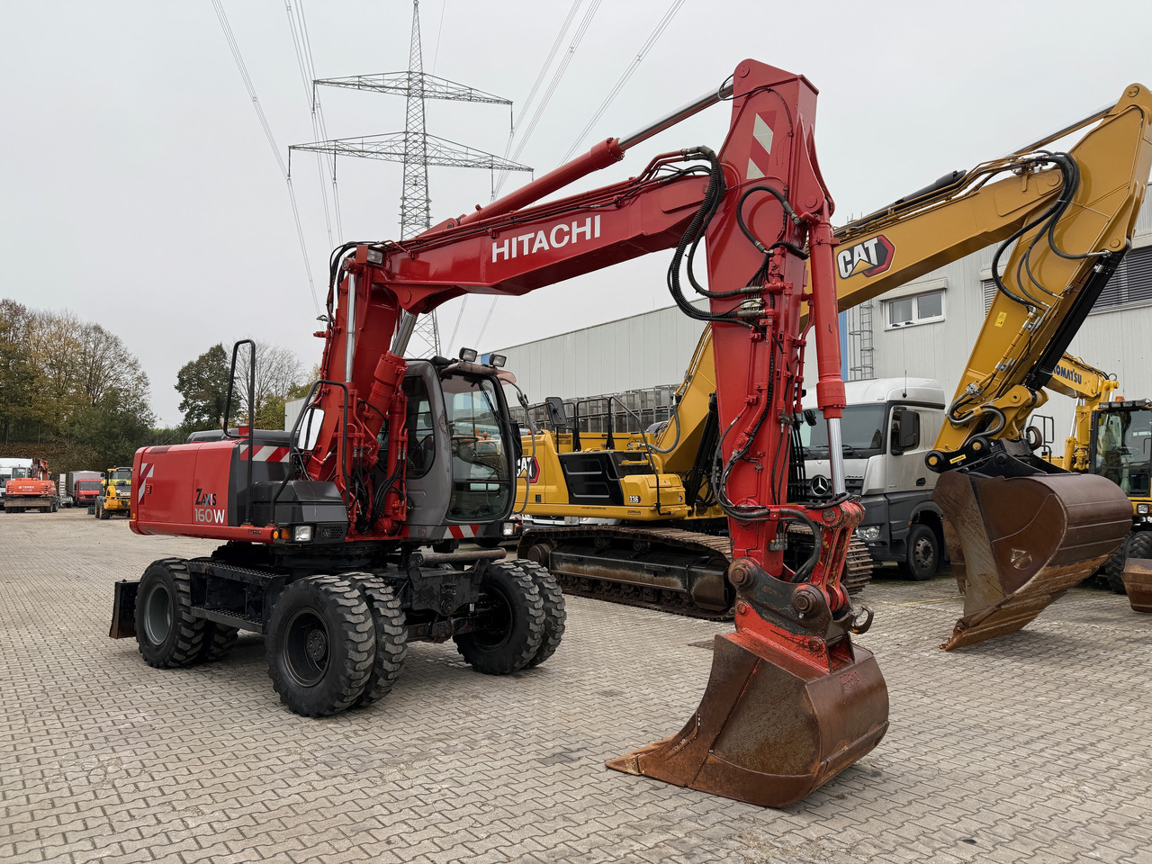 Hitachi ZX 160 W Mobilbagger Klima Zentralschmierung OQ 60-5 - Bager točkaš: slika 3 Hitachi ZX 160 W Mobilbagger Klima Zentralschmierung OQ 60-5 - Bager točkaš: slika 3