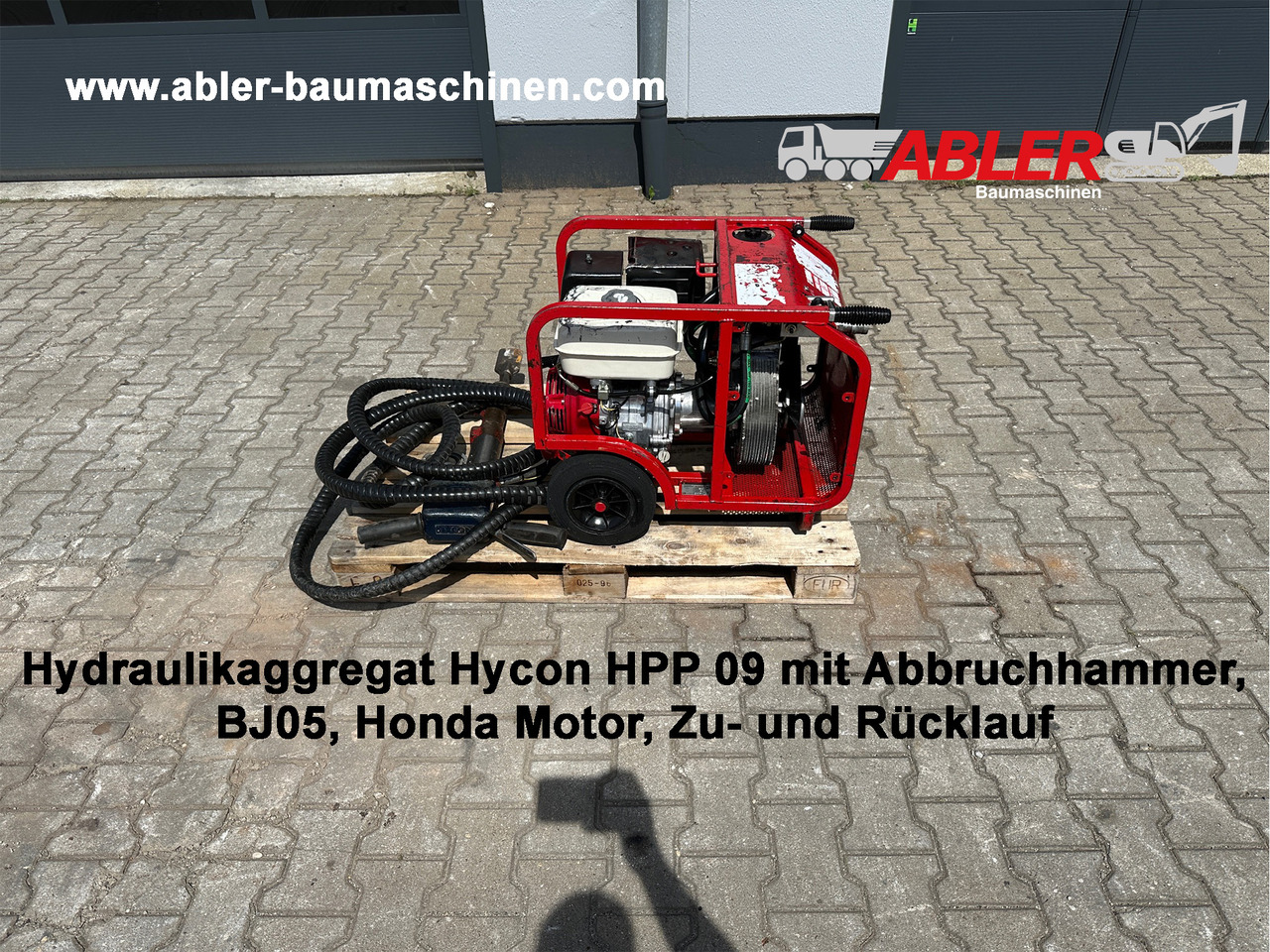Hydraulikaggregat Hycon HPP09 mit Abbruchhammer - Građevinska oprema: slika 1 Hydraulikaggregat Hycon HPP09 mit Abbruchhammer - Građevinska oprema: slika 1
