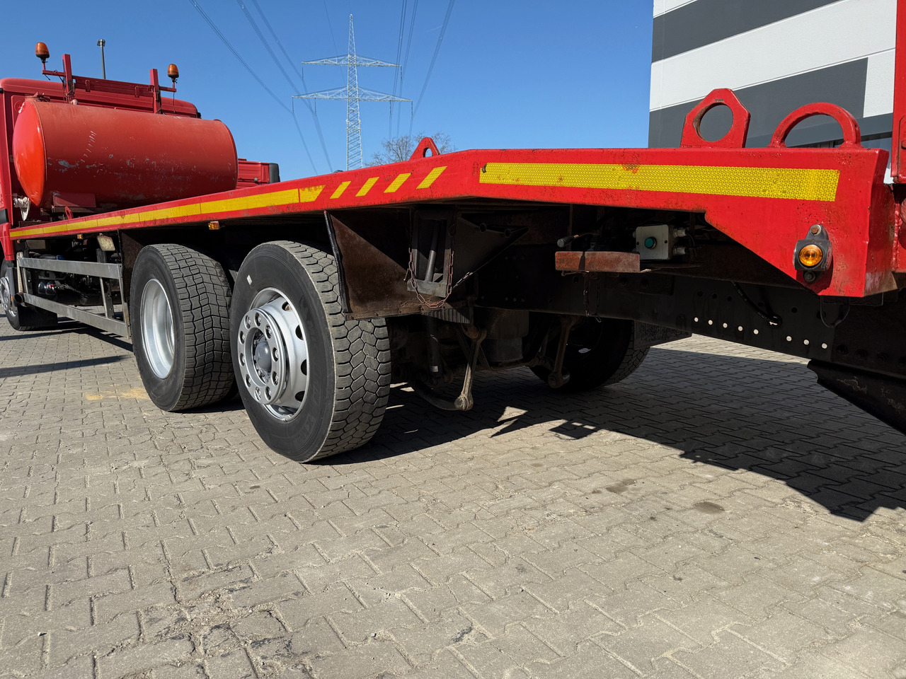 Kamion Mercedes-Benz 2540 Actros MP1 Baumaschinentrnasporter: slika 10