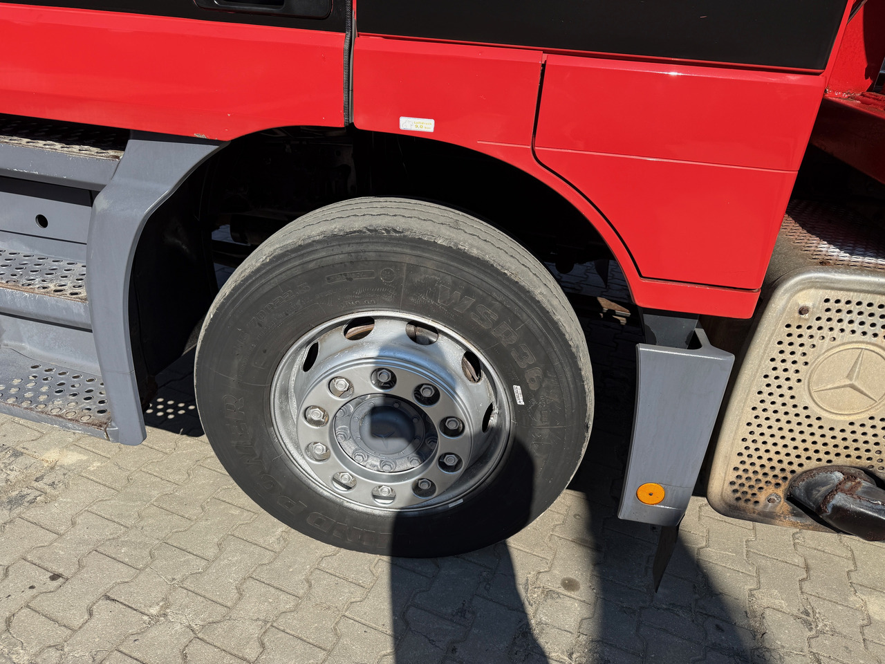 Kamion Mercedes-Benz 2540 Actros MP1 Baumaschinentrnasporter: slika 15