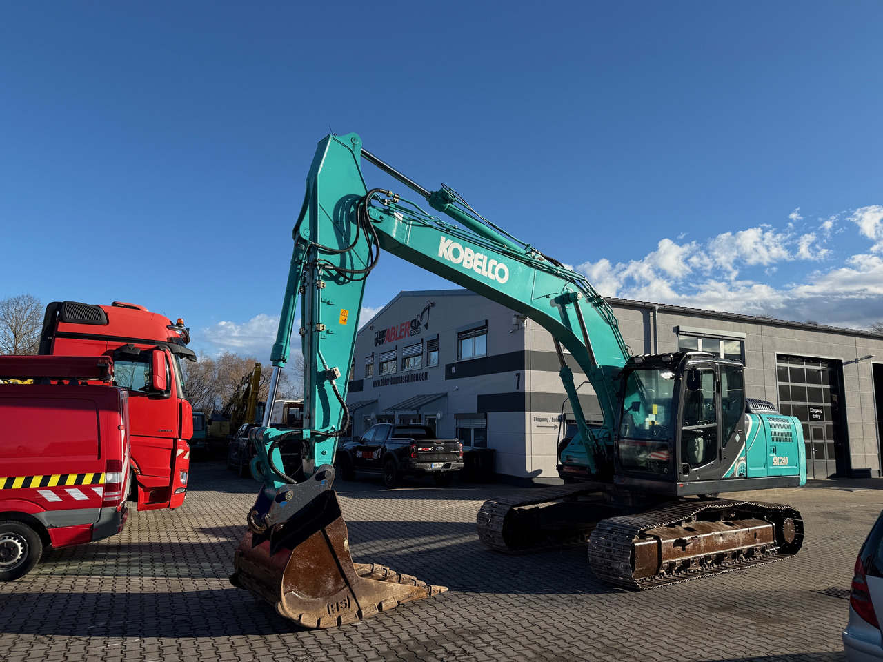 Kobelco SK210 NLC-10 Kettenbagger Oilquick Klima - Bager guseničar: slika 2 Kobelco SK210 NLC-10 Kettenbagger Oilquick Klima - Bager guseničar: slika 2