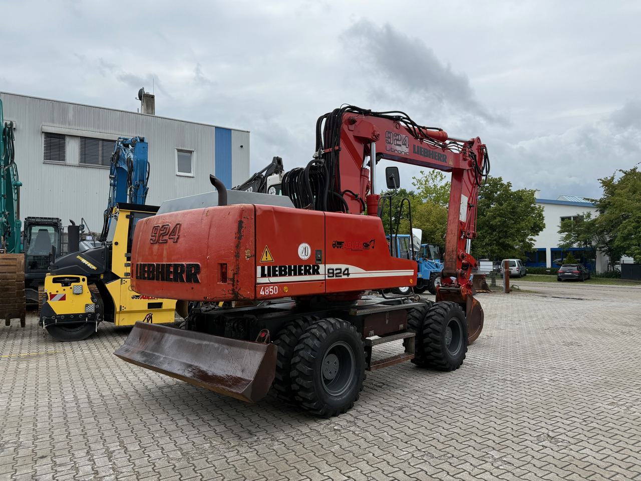 Liebherr A924 Litronic Mobilbagger MS21 + Klima - Bager: slika 4 Liebherr A924 Litronic Mobilbagger MS21 + Klima - Bager: slika 4