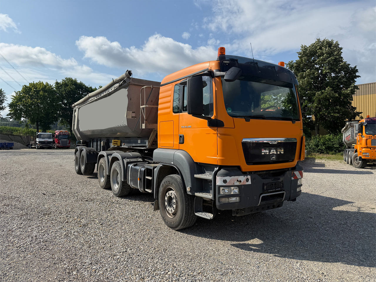 MAN TGS 26.480 SZM 6x4 mit Kippauflieger - Istovarivač: slika 4 MAN TGS 26.480 SZM 6x4 mit Kippauflieger - Istovarivač: slika 4