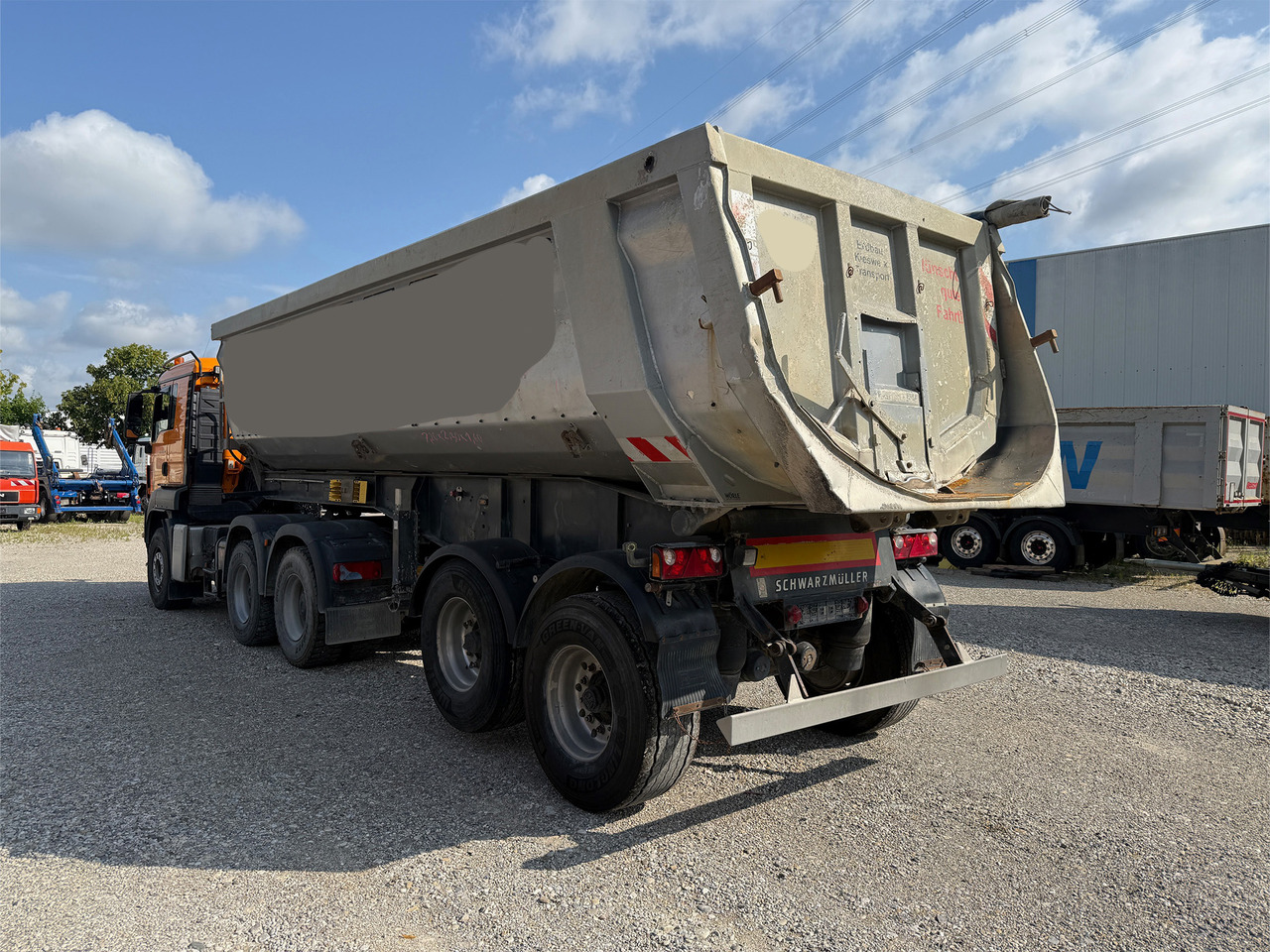 MAN TGS 26.480 SZM 6x4 mit Kippauflieger - Istovarivač: slika 5 MAN TGS 26.480 SZM 6x4 mit Kippauflieger - Istovarivač: slika 5