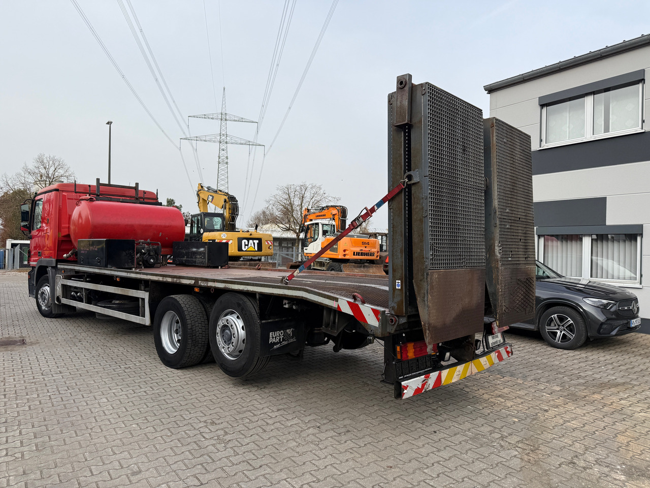 Mercedes-Benz 2541 Actros Baumaschinentransporter Klima Retarder - Kamion za prevoz automobila: slika 5 Mercedes-Benz 2541 Actros Baumaschinentransporter Klima Retarder - Kamion za prevoz automobila: slika 5