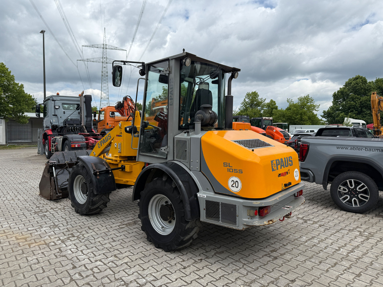 Paus SL 1055 Radlader Schwenklader - Utovarivač točkaš: slika 4 Paus SL 1055 Radlader Schwenklader - Utovarivač točkaš: slika 4