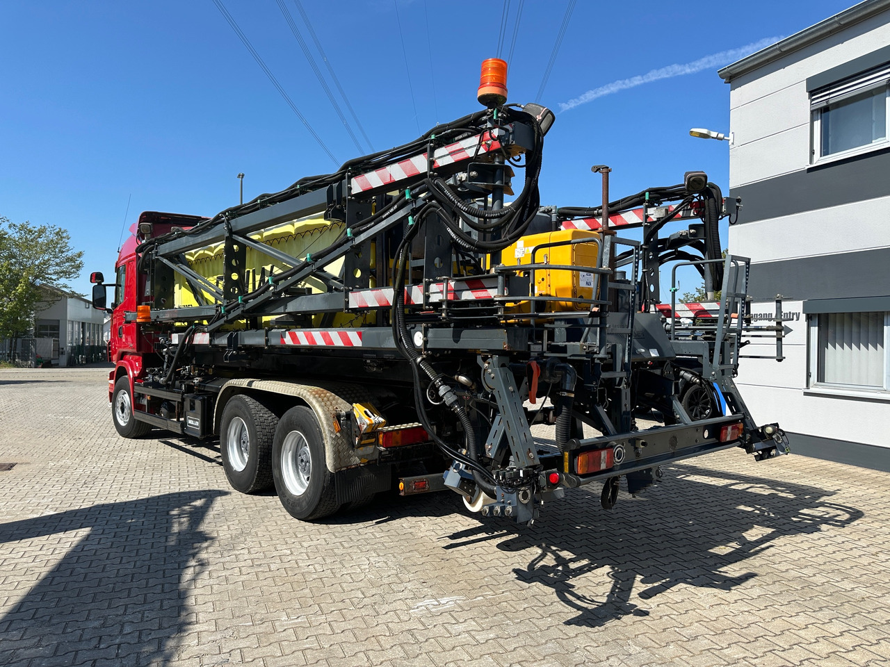 Scania R580 Abrollkipper V8 Mit Küpper Weisser Enteisungsgerät 45m - Kamion sa hidrauličnom kukom: slika 5 Scania R580 Abrollkipper V8 Mit Küpper Weisser Enteisungsgerät 45m - Kamion sa hidrauličnom kukom: slika 5