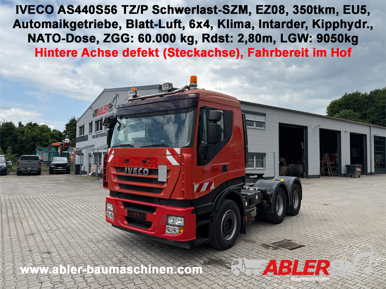 Iveco AS440S56 TZ/P Schwerlast SZM Kipphydr. Intarder - Tegljač: slika 1 Iveco AS440S56 TZ/P Schwerlast SZM Kipphydr. Intarder - Tegljač: slika 1