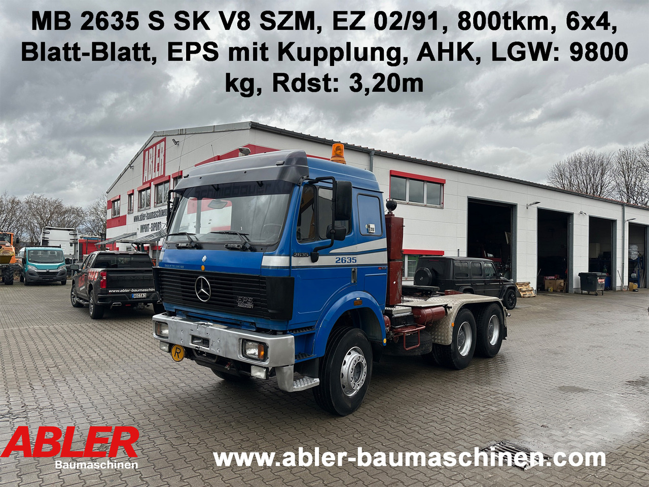 Mercedes-Benz 2635 S SK SZM 6x4 - Tegljač: slika 1 Mercedes-Benz 2635 S SK SZM 6x4 - Tegljač: slika 1