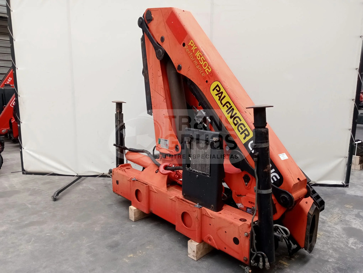 Grúa hidráulica Palfinger PK 16502 - Kran za kamion: slika 2 Grúa hidráulica Palfinger PK 16502 - Kran za kamion: slika 2