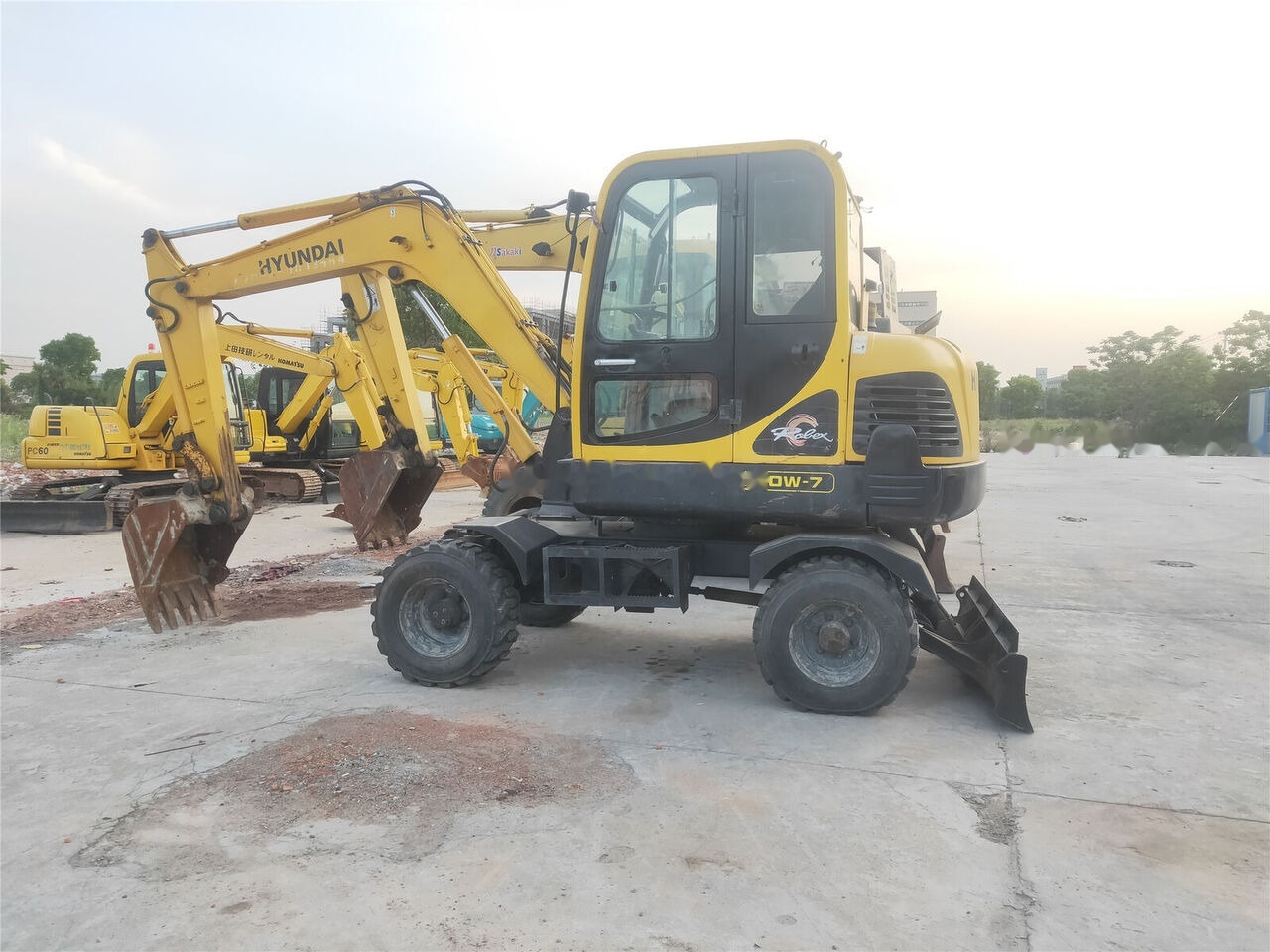 Hyundai R60W-7 - Bager točkaš: slika 5 Hyundai R60W-7 - Bager točkaš: slika 5