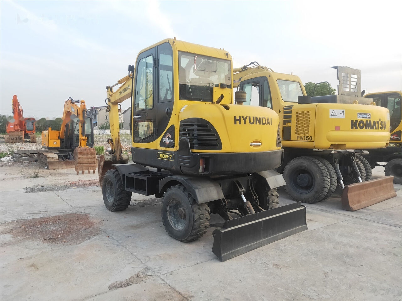 Hyundai R60W-7 - Bager točkaš: slika 2 Hyundai R60W-7 - Bager točkaš: slika 2