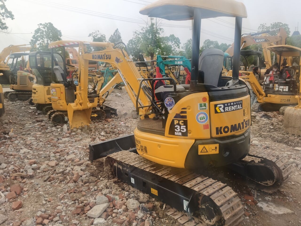 Komatsu PC35MR - Mini bager: slika 4 Komatsu PC35MR - Mini bager: slika 4