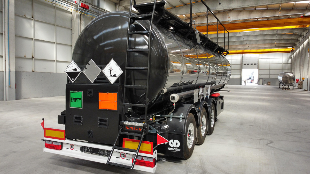 NURSAN Stainless Steel L4BH Tanker - Poluprikolica cisterna: slika 4 NURSAN Stainless Steel L4BH Tanker - Poluprikolica cisterna: slika 4
