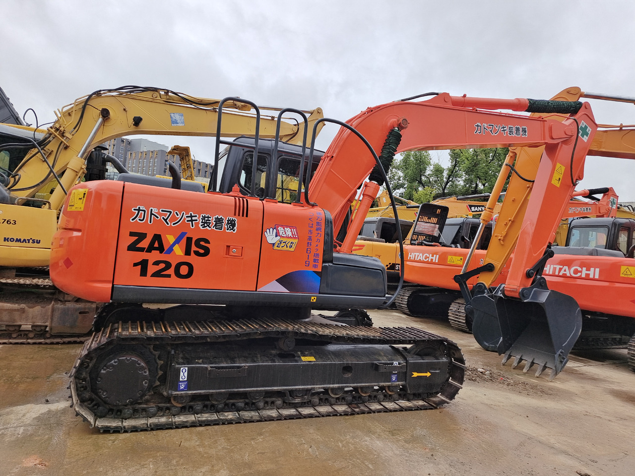 HITACHI ZX120 - Bager guseničar: slika 1 HITACHI ZX120 - Bager guseničar: slika 1