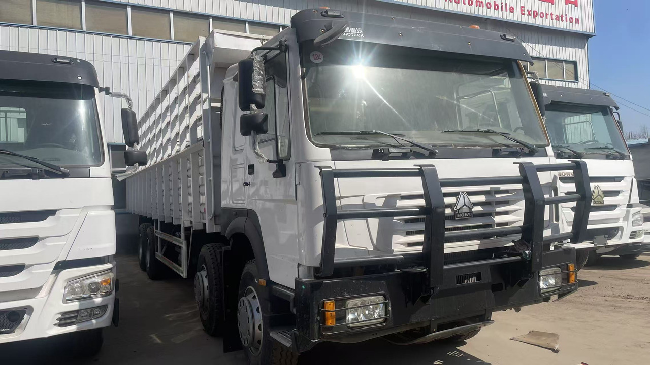 SINOTRUK HOWO 8*4 WITH FENCE - Kamion za prevoz stoke: slika 4 SINOTRUK HOWO 8*4 WITH FENCE - Kamion za prevoz stoke: slika 4