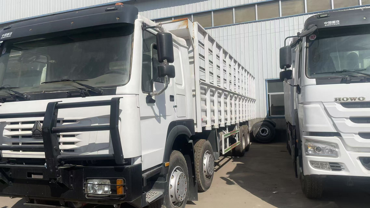 SINOTRUK HOWO 8*4 WITH FENCE - Kamion za prevoz stoke: slika 3 SINOTRUK HOWO 8*4 WITH FENCE - Kamion za prevoz stoke: slika 3
