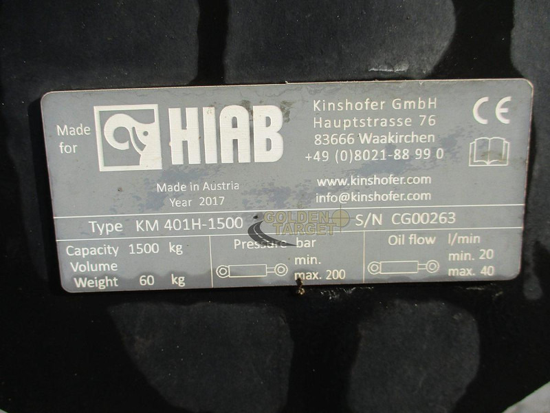 Kinshofer KM401H-1500 - Kran: slika 5 Kinshofer KM401H-1500 - Kran: slika 5