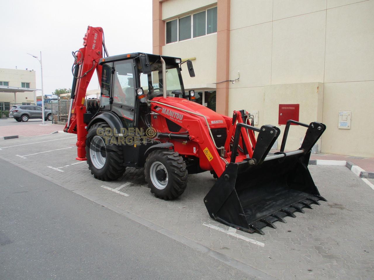 MANITOU MBL-X-920 BACKHOE LOADER - Bager utovarivač: slika 1 MANITOU MBL-X-920 BACKHOE LOADER - Bager utovarivač: slika 1