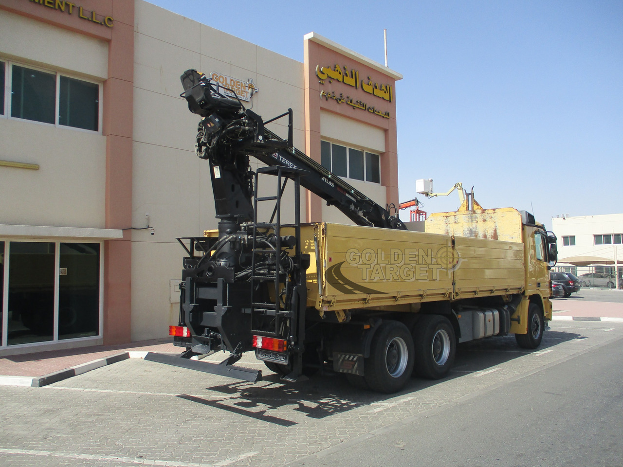 MERCEDES-BENZ ACTROS 2644 6×4 with ATLAS 165.2 Block Crane - Kamion sa dizalicom: slika 3 MERCEDES-BENZ ACTROS 2644 6×4 with ATLAS 165.2 Block Crane - Kamion sa dizalicom: slika 3