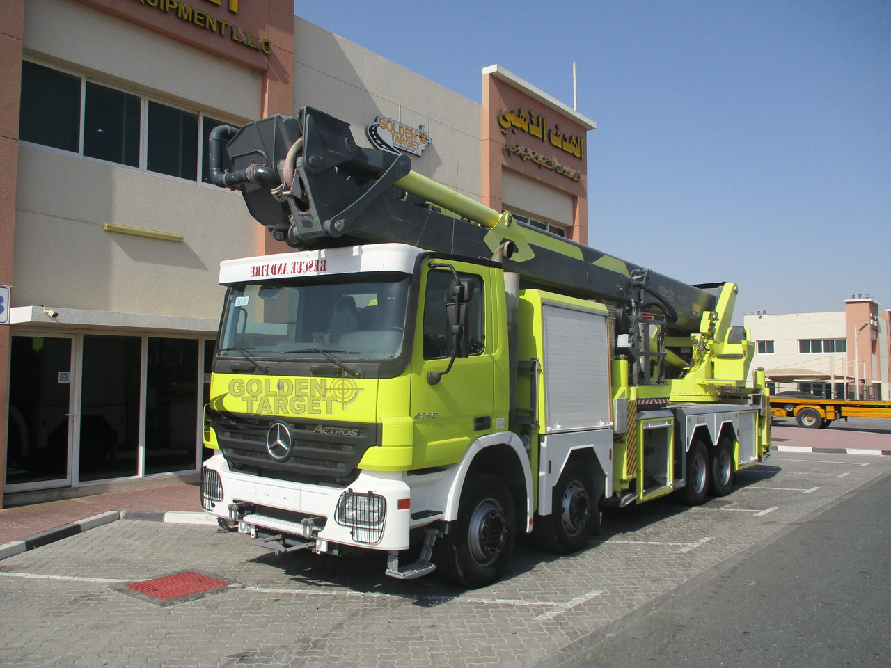 Mercedes ACTROS 4140 8x4 METZ P56 Fire Truck - Vatrogasni kamion: slika 4 Mercedes ACTROS 4140 8x4 METZ P56 Fire Truck - Vatrogasni kamion: slika 4