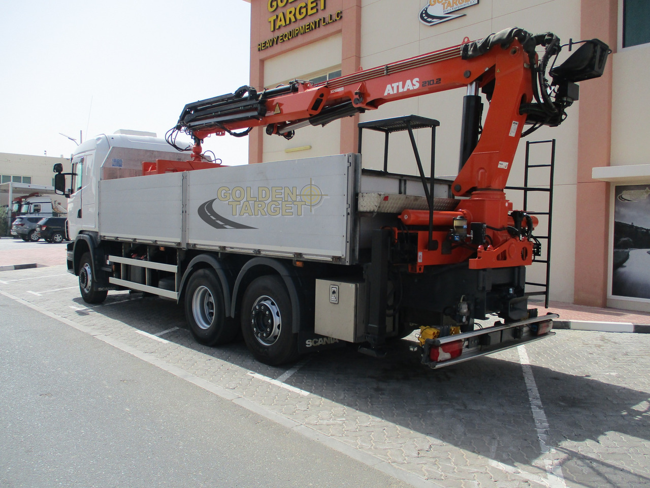 SCANIA G480 6x2 with ATLAS 210.2 Block Crane - Kamion sa dizalicom: slika 4 SCANIA G480 6x2 with ATLAS 210.2 Block Crane - Kamion sa dizalicom: slika 4