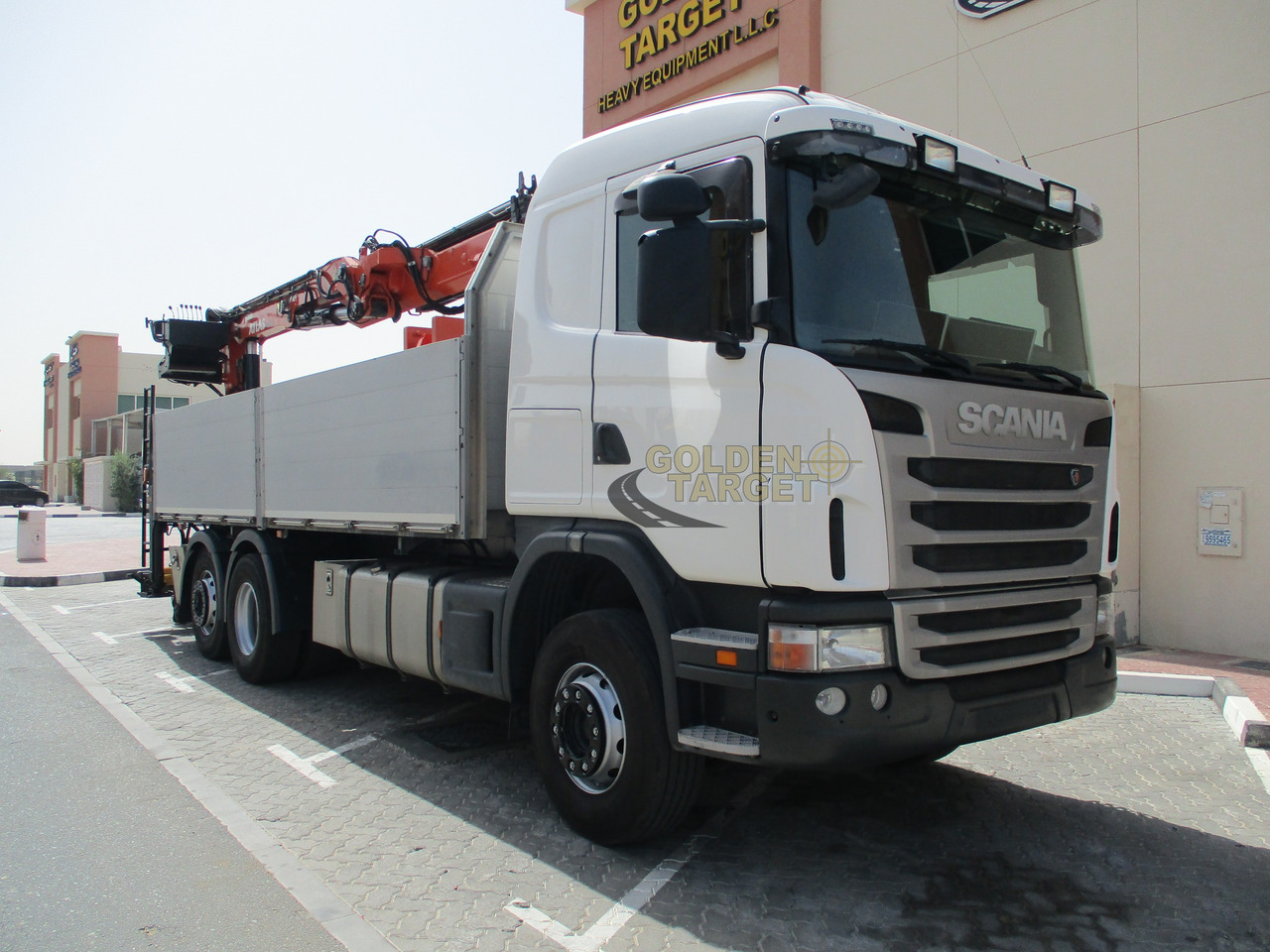 SCANIA G480 6x2 with ATLAS 210.2 Block Crane - Kamion sa dizalicom: slika 1 SCANIA G480 6x2 with ATLAS 210.2 Block Crane - Kamion sa dizalicom: slika 1