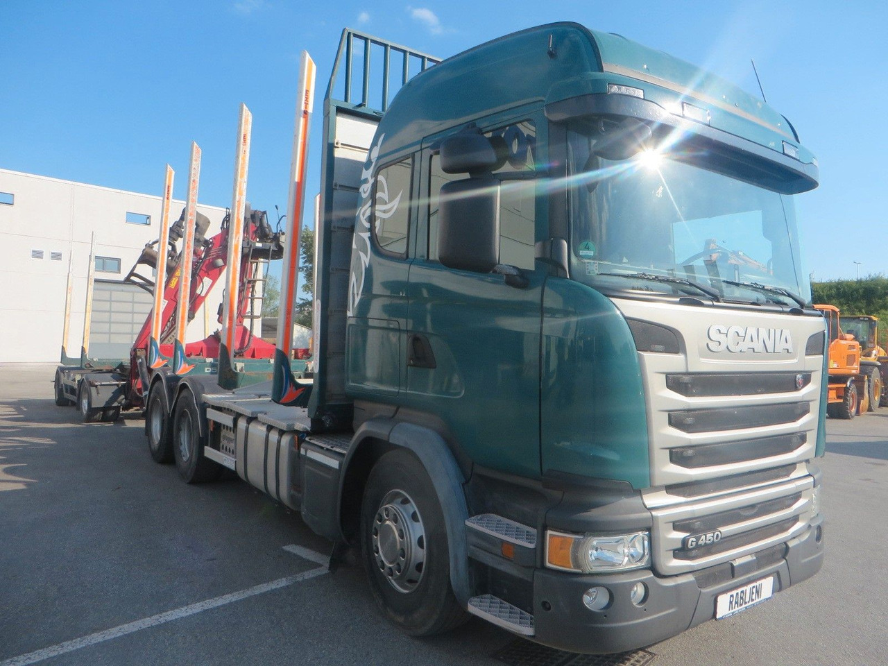 Scania G450 6x4Timber - Šticar, Kamion sa dizalicom: slika 2 Scania G450 6x4Timber - Šticar, Kamion sa dizalicom: slika 2
