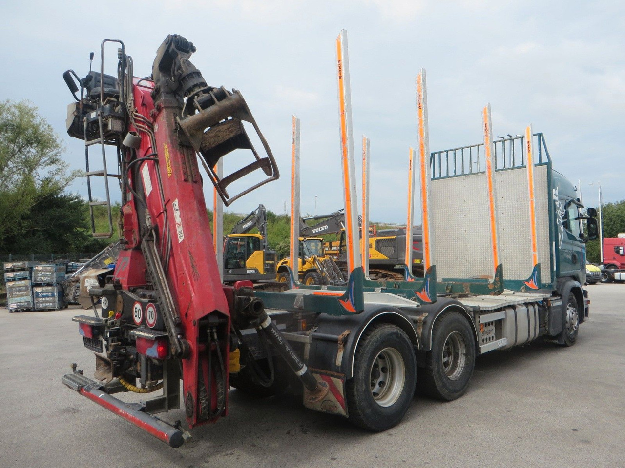 Scania G450 6x4Timber - Šticar, Kamion sa dizalicom: slika 3 Scania G450 6x4Timber - Šticar, Kamion sa dizalicom: slika 3