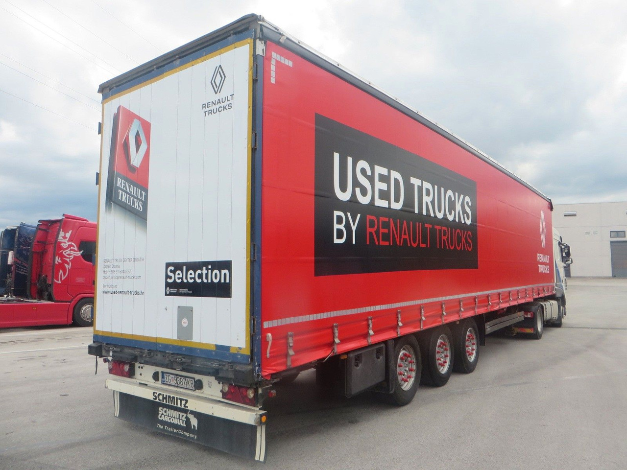 Schmitz Cargobull varios TILT SEMITRAILER -Renault image - Poluprikolica sa ceradom: slika 3 Schmitz Cargobull varios TILT SEMITRAILER -Renault image - Poluprikolica sa ceradom: slika 3