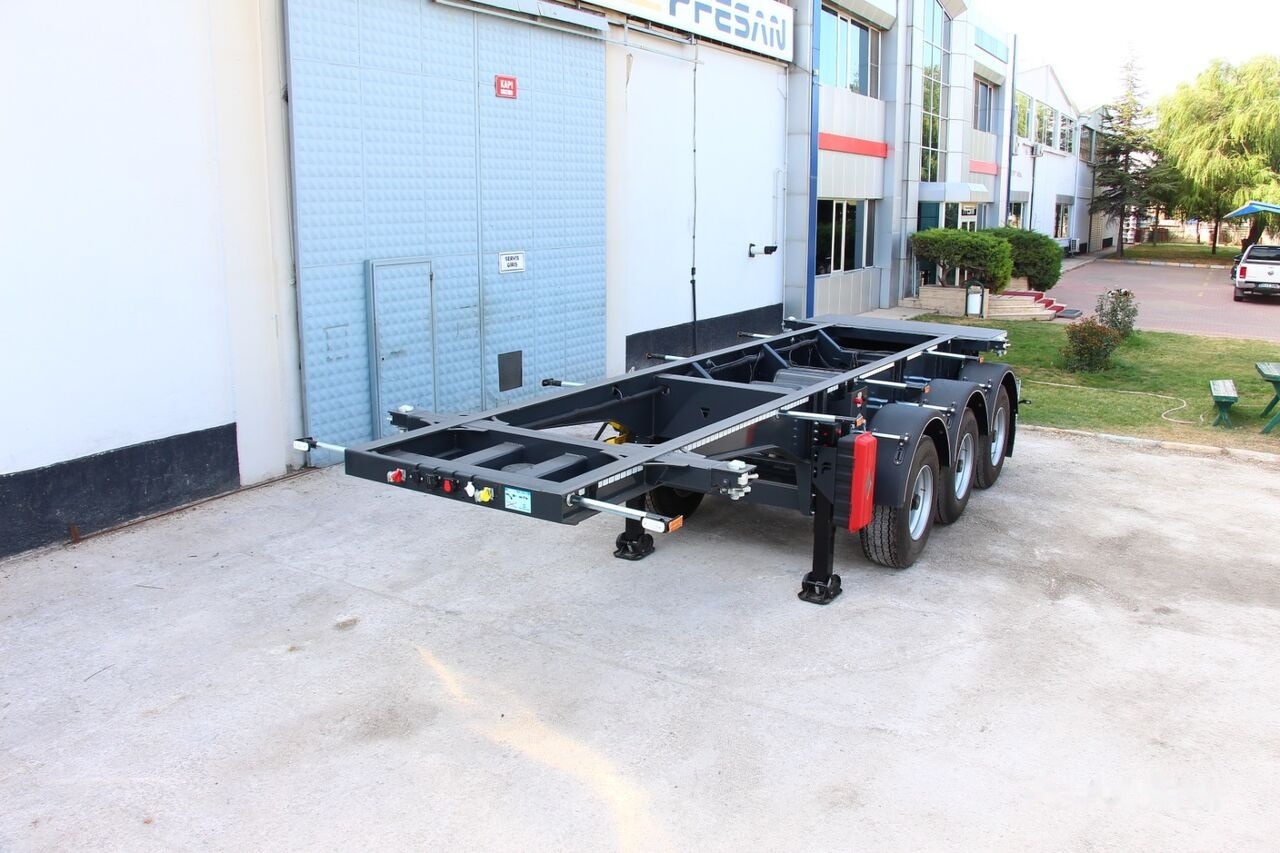 Fesan CONTAINER CARRIER CHASSIS 20 FEET, 30 FEET, 40 FEET, 40 FEET HC - Poluprikolica za prevoz kontejnera/ Poluprikolica sa promenjivim sandukom: slika 2 Fesan CONTAINER CARRIER CHASSIS 20 FEET, 30 FEET, 40 FEET, 40 FEET HC - Poluprikolica za prevoz kontejnera/ Poluprikolica sa promenjivim sandukom: slika 2