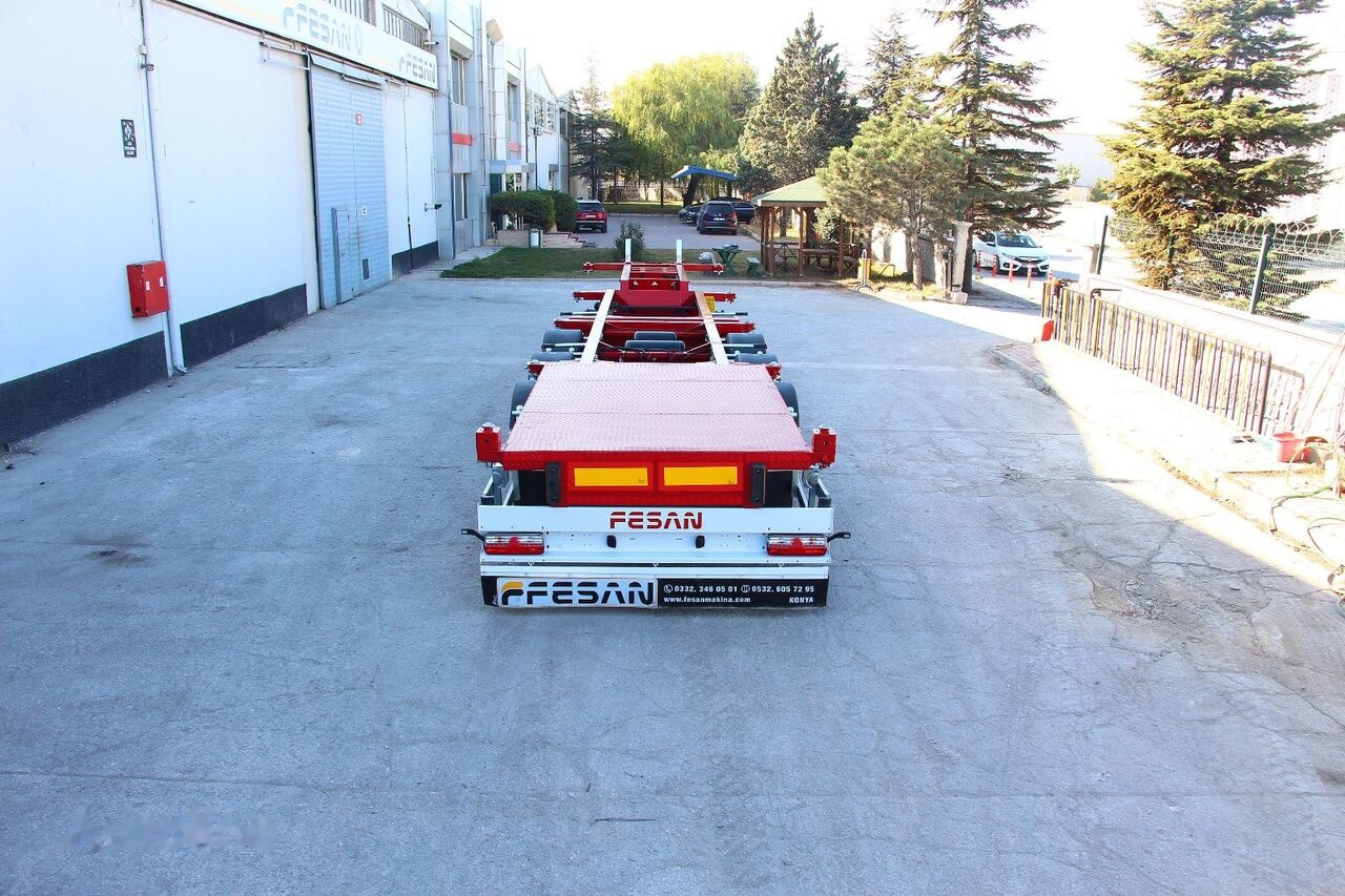Fesan CONTAINER CARRIER CHASSIS 20 FEET, 30 FEET, 40 FEET, 40 FEET HC, - Poluprikolica za prevoz kontejnera/ Poluprikolica sa promenjivim sandukom: slika 2 Fesan CONTAINER CARRIER CHASSIS 20 FEET, 30 FEET, 40 FEET, 40 FEET HC, - Poluprikolica za prevoz kontejnera/ Poluprikolica sa promenjivim sandukom: slika 2