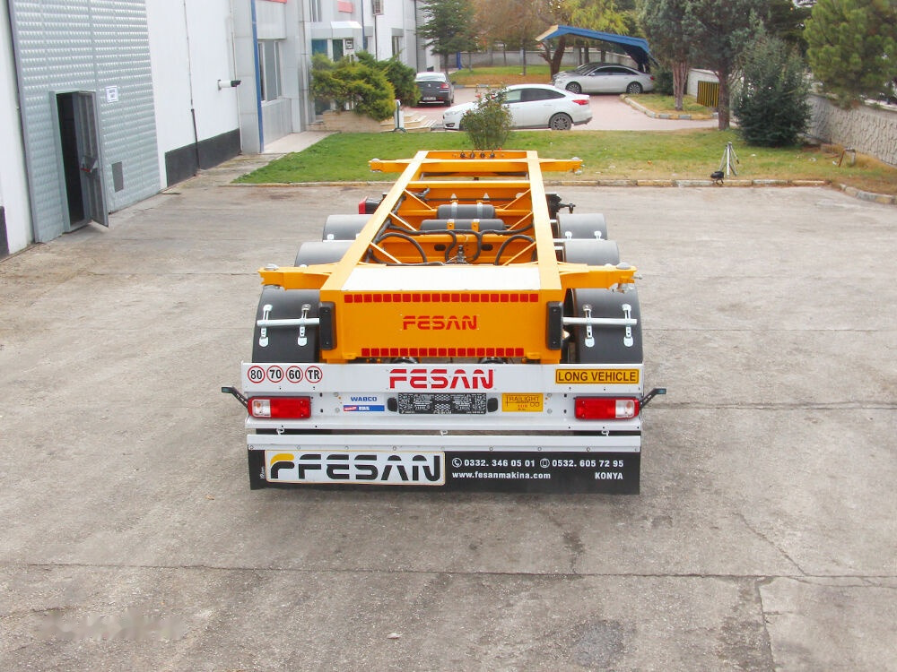 Fesan CONTAINER CARRIER CHASSIS 20 FEET, 30 FEET, 40 FEET, 40 FEET HC - Poluprikolica za prevoz kontejnera/ Poluprikolica sa promenjivim sandukom: slika 4 Fesan CONTAINER CARRIER CHASSIS 20 FEET, 30 FEET, 40 FEET, 40 FEET HC - Poluprikolica za prevoz kontejnera/ Poluprikolica sa promenjivim sandukom: slika 4