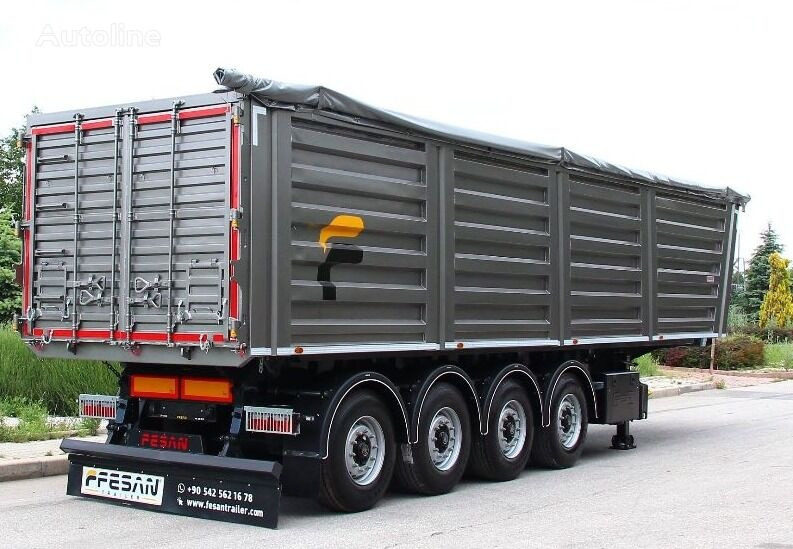 Fesan ZERNOVOZ GRAIN HARDOX REAR TIPPER - Poluprikolica istovarivača: slika 5 Fesan ZERNOVOZ GRAIN HARDOX REAR TIPPER - Poluprikolica istovarivača: slika 5