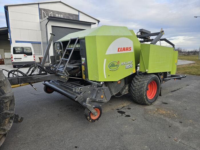 Claas Rollant 355 RC Uniwrap - Balirka za okrugle bale, Omotač za bale: slika 1 Claas Rollant 355 RC Uniwrap - Balirka za okrugle bale, Omotač za bale: slika 1
