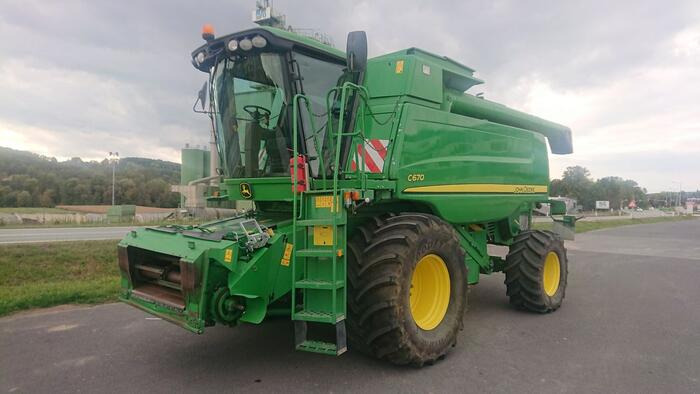 John Deere C 670 - Kombinovani kombajn: slika 5 John Deere C 670 - Kombinovani kombajn: slika 5