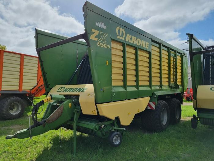 Krone ZX 430 GD - Prikolica sa automatskim punjenjem: slika 2 Krone ZX 430 GD - Prikolica sa automatskim punjenjem: slika 2