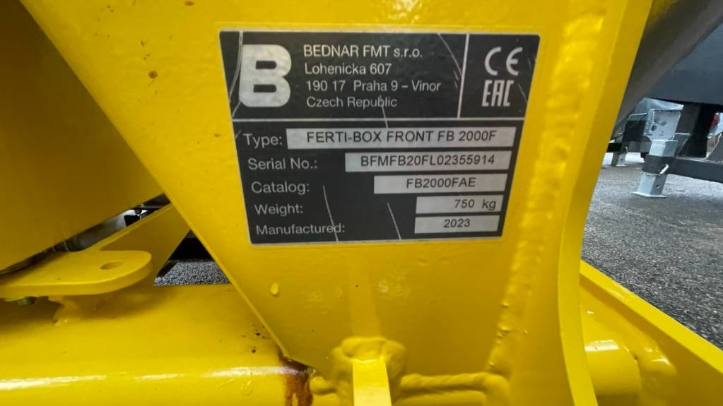 Bednar FERTI-BOX FB 2000 F - Sejalica: slika 5 Bednar FERTI-BOX FB 2000 F - Sejalica: slika 5